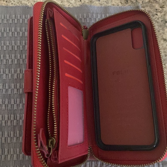 Pola Red wristlet-new - Picture 4 of 5